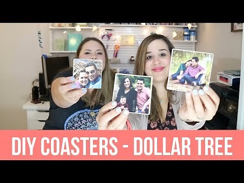 DIY Coasters - Dollar Tree - SSSVEDA DAY 23
