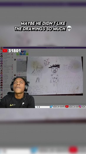 Speed Reacting To Fan Arts 💀