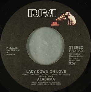 Alabama - Lady Down On Love