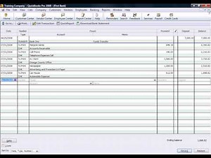 Learn Quickbooks Pro 2008 by DVD or online at softwarevideo.com / grabvideo.com