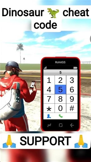 Dinosaur 🦖 cheat code #shorts #viralshorts #cheatcode #indianbikedriving3d
