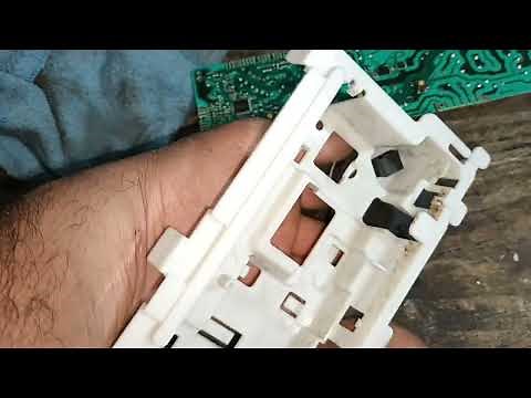 How to remove the pressure switch from a Drean Excelent washing machine