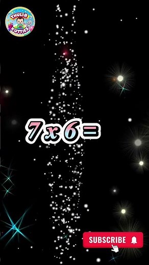 Learn the 6 Times Table with a Song! 🎶 Easy Multiplication for Kids #shorts