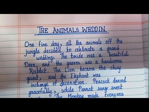 How to write beautiful handwriting & learn/ story writing from beginners