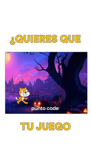Punto Code | ¿Quieres que tu juego tenga un fondo infinito? 🌈 Con este truco en Scratch harás que nunca se acabe 👇 💾 Guarda este reel para intentarlo... | Instagram