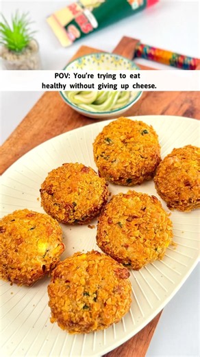 Healthy Corn Cheese Croquettes 🧀 | Air Fryer Recipe #snacks #easyrecipe #shorts