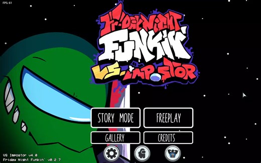 FNF vs Impostor Among Us V4 内鬼小红 优质模组 神曲警告