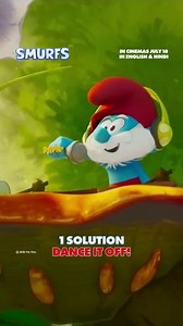 Who needs stress when you can Smurf it up? 1 week to go — dance it off with us! 🎶💙 #SmurfsMovie – Only in theatres July 18 in English & Hindi | Paramount Pictures