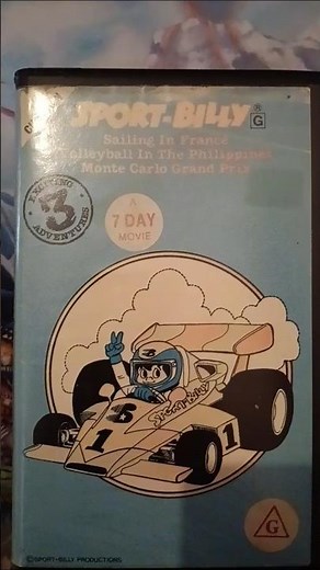 SPORT BILLY 1983 VHS | VOLUME 2 | CARTOON | VHS BROWSE AUSTRALIA | THORN EMI