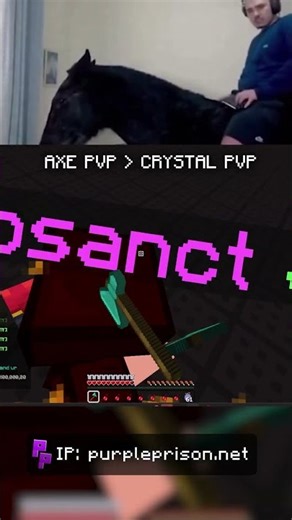 Easy PvP session! IP: purpleprison.net #minecraft #pvp #gaming #minecraftserver