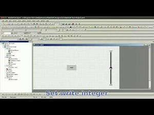 Advantech WebOP Designer HMI Using Integers Tutorial
