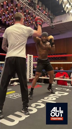 Armz Korleone is seriously ripped ahead of boxing fight