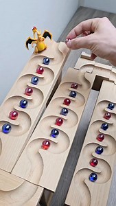 Wooden ✨️ Tracks ✨️ Marble Run ASMR SATISFYING 😌 #satisfying #asmr #marblerun #marblerace #rubegoldbergmachine #viral #fyp | Renesmee Marble Run ASMR