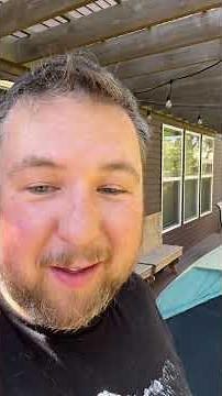 29 Year Old Wenzel Integra 7 Tent. Still good! #hawkestails #tents#camping #tentstay #bendoregon