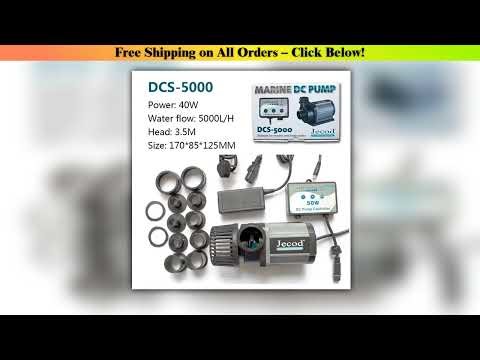 Aquarium Water Pump Jebao Jecod DCS 5000/7000/9000/12000 Flow Adjustable Submersible Controllable