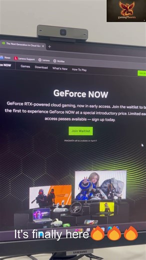 Nvidia GeForce NOW India mein aa gaya! 🚀 #GeForceNOWIndia #CloudGaming #Nvidia #GamingPhoenix