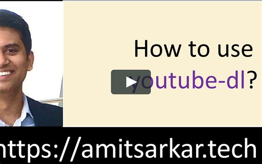 How to use youtube-dl