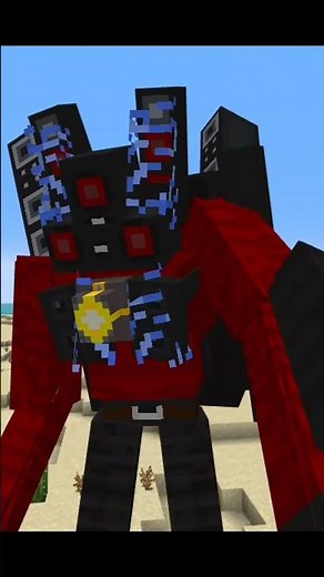 No Speaker Man skibidi toilet Minecraft animation