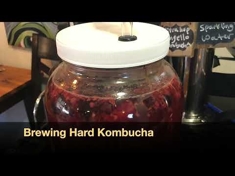 Brewing Hard / Alcoholic Kombucha