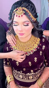 51K views · 1.2K reactions | Stunning Reception bride by Alisha Khan . . . . . . #makeupartist #bangladeshibride #bengalibride #bangladeshimua #bangladeshimakeupartist #weddingmakeover #Highndmakeover #beautifulbride #bridalmakeup #brideoftheday #alishasartistry #makeupartist #makeuplooks | Alisha's Artistry | Facebook