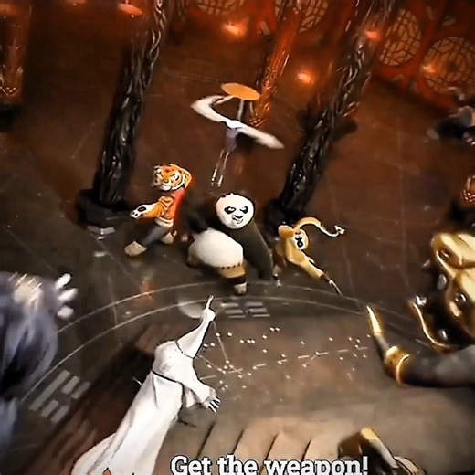 Boss Wolf trapped Po and his friends | kung fu panda | #animation #edit #shorts