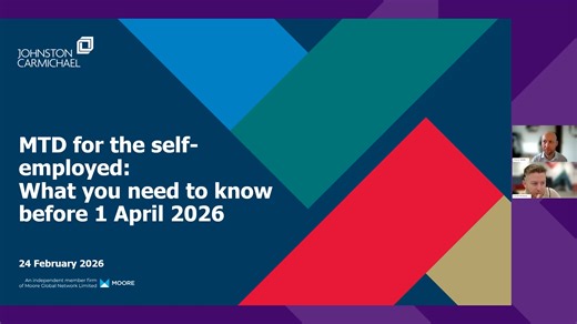 Webinar: MTD for the self-employed:​ What you need to know before 1 April 2026​