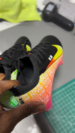 @sportgear.tt on Instagram: "Custom NIKE AIR ZOOM MERCURIAL VAPOR XVI ELITE X VINI JR FG !"