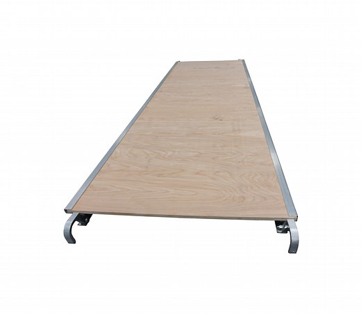 7' X 28" Wide Aluminum Plywood Scaffolding Walkboard