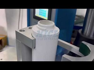 Plastic friction spin welding machine