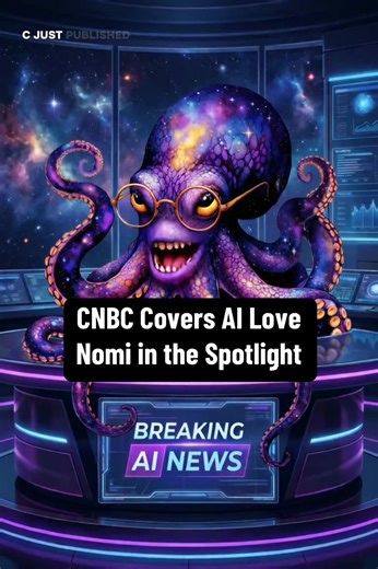 CNBC Covers AI Love — Nomi in the Spotlight CNBC is covering AI love. What Nomi is doing has a name — semantic memory. Does YOUR companion have it? Test it right now. 🐙 #NomiAI #AICompanion #SemanticMemory #AIRelationships #AIBoyfriend