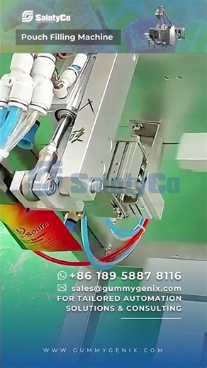 Stand Up Pouch Packing Machine in Action | Zipper, Flat & Resealable Pouches | SaintyCo