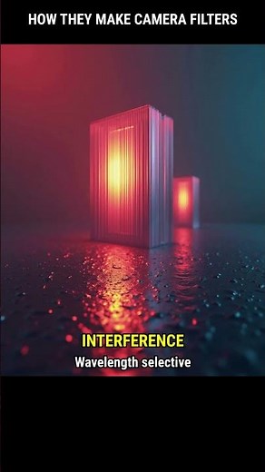 Camera Filters Use THIN-FILM Interference Coatings 📸