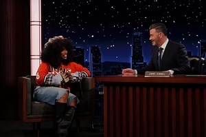 SZA on touring with Kendrick Lamar! | Jimmy Kimmel Live