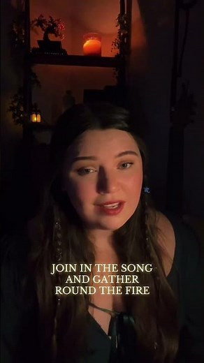 Sing We Now Of Yuletide 🌲🕯️Full version on Patreon 12/5! #yule #yuletide #bard #pagan