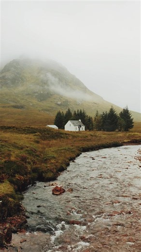 Glencoe Scotland: By the River in Autumn