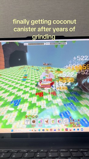 Unlocking the Coconut Canister in Bee Swarm Simulator