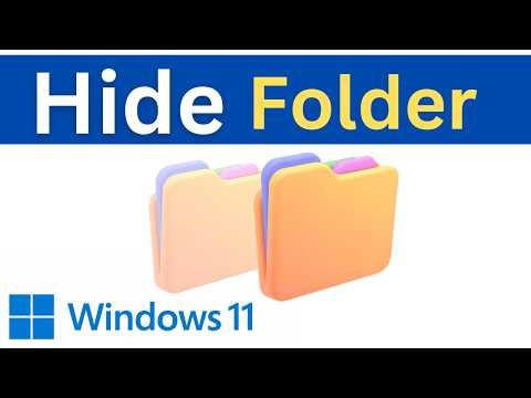 How to Hide Folder in Windows 11 Without Software