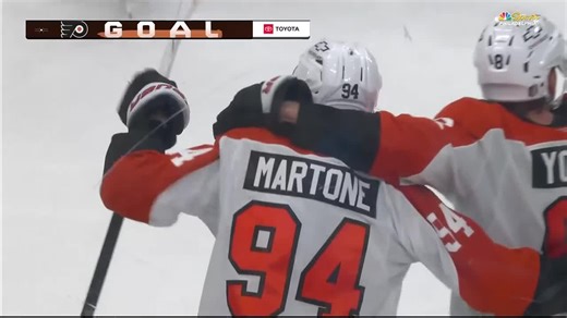 Martone rips home wrister