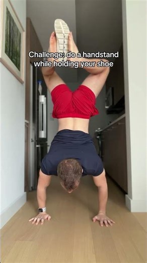 Handstand challenge. Honestly a lot harder than I expected but nonetheless very enjoyable.