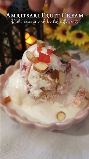 Creamy Amritsari Fruit Cream in Minutes