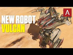 War Robots - New Robot Vulcan Has A Built-in Laser Cannon! WR Vulcan Gameplay