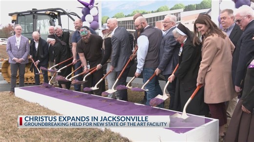 CHRISTUS Health celebrates groundbreaking on new Jacksonville facility