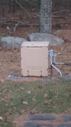 My trusty generator installed it in 1999. Still working hard to keep the power on at our home. Power went out last night at ? 🔌 Thanks to Generator's MD for servicing the generator all these years. | Tom Kilday