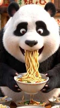 Poo vs Momo & Noodles,Kung Fu Panda Funny Story #trending #animation #cartoon