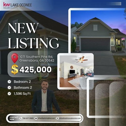 Move-In Ready Home in Del Webb at Lake Oconee | 55+ Community Living in Georgia