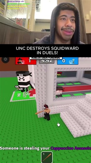 I Destroyed Squidward In Roblox Steal A Brainrot!