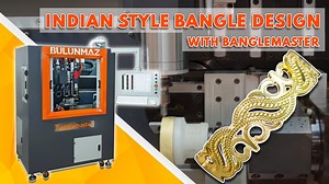 How to Make Indian Stle Bangle Design With Banglemaster Cnc Machine ?! ➡️Full Video Link: https://www.youtube.com/watch?v=Q5eaSAjJ5A4 YouTube : https://youtube.com/c/BulunmazCo Whatsapp : 905320590643 Website : https://www.bulunmaz.com/ #machine #lathe #jewelry #jewelrydesign #jewelrymachine #ringdesign #bangledesign #goldsmith #cnc #silversmith #jewelrytools #jewelrycnc #jewelrymaking #gold | Bulunmaz