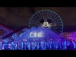 ⛲️1️⃣ World of Color - ONE - 4K Front, Full Show | Disney California Adventure 01.29.2023