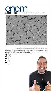 The polygon that forms this sidewalk is invariant under rotations around its center, of