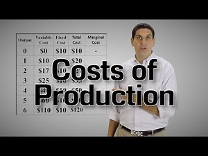 Understanding:Costs of Production(with example) - Economics Video Lecture | Economics Class 11 - Commerce